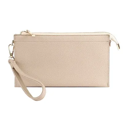 Jaylene Crossbody Bag, Light Beige