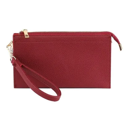 Jaylene Crossbody Bag, Burgundy