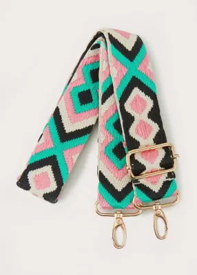 Bag Strap, Jade/Black