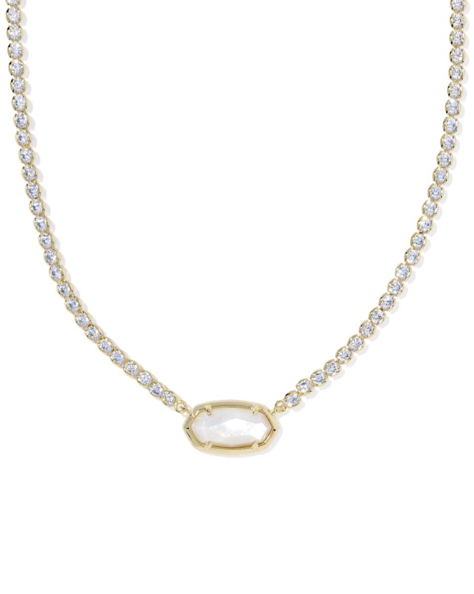 Kendra Scott Elisa Tennis Necklace, Gold