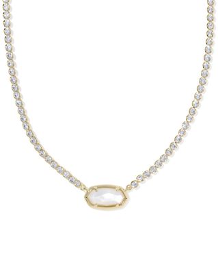 Kendra Scott Elisa Tennis Necklace, Gold