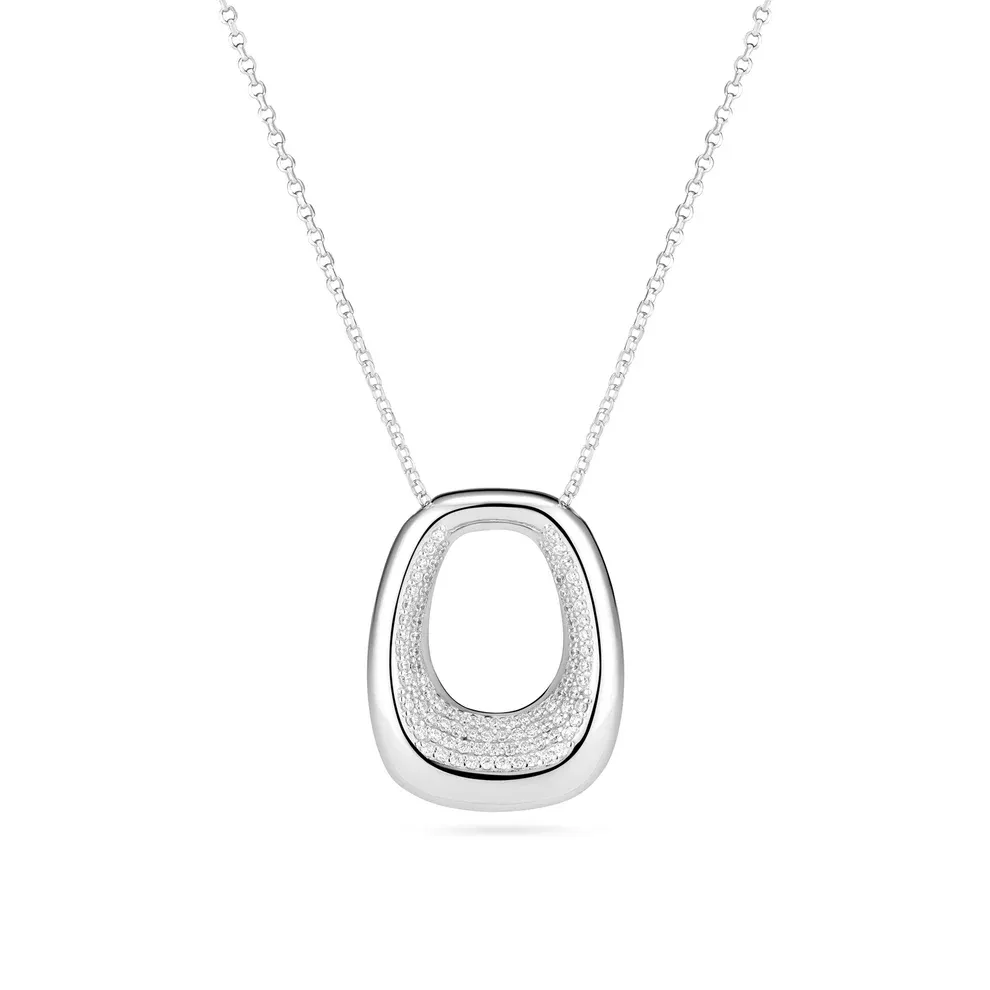 Sif Jakobs Borsa Grande Necklace (Silver)