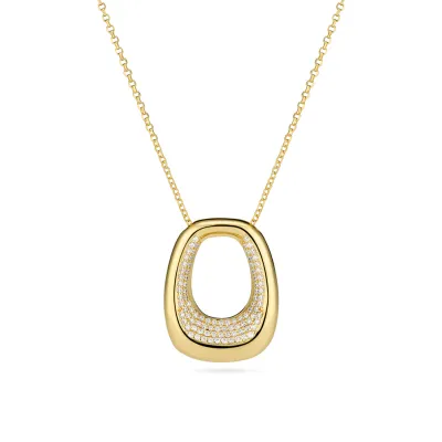 Sif Jakobs Borsa Grande Necklace (Gold)