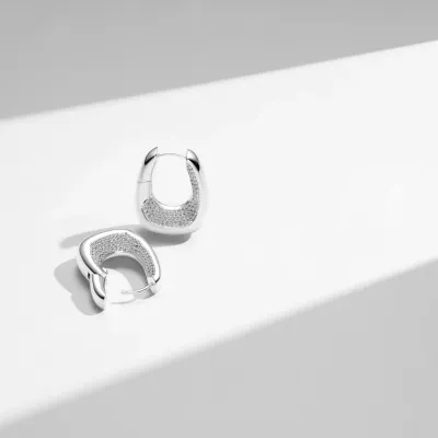 Sif Jakobs Borsa Grande Earrings (Silver)