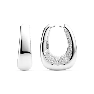 Sif Jakobs Borsa Grande Earrings (Silver)