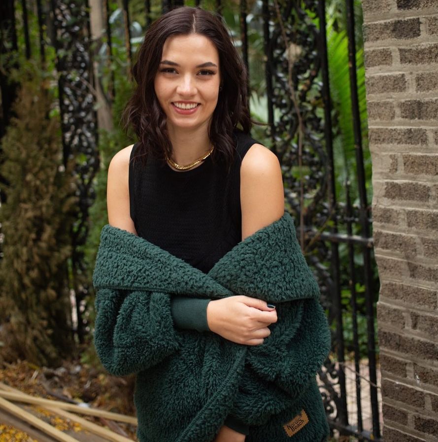 Nordic Beach Body Wrap in Emerald Forest