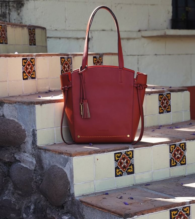 Roma Tote, Terracotta