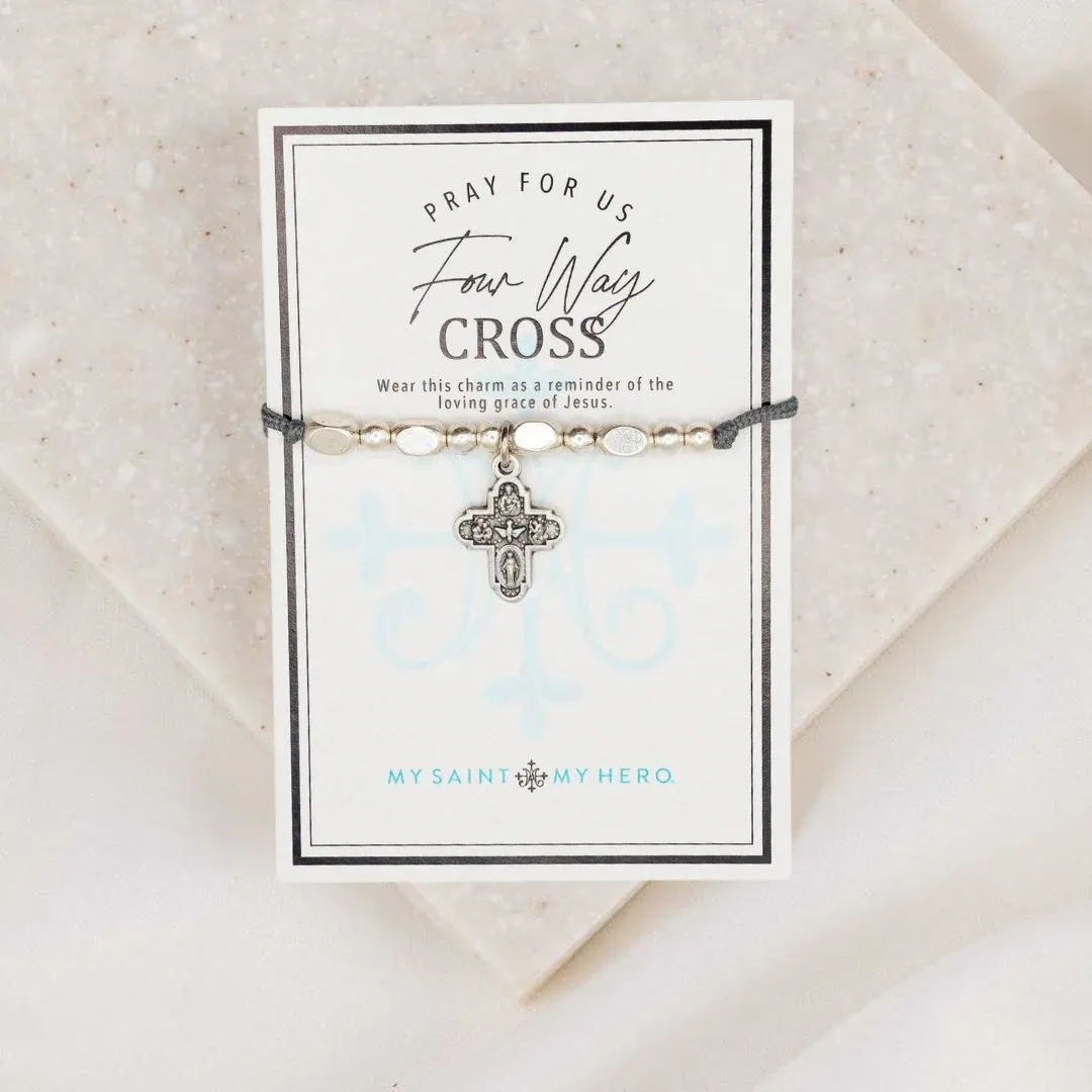 MSMH Four Way Cross Little Saints Bracelet