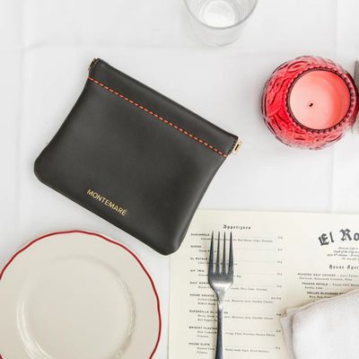 Roma Square Pouch, Slate