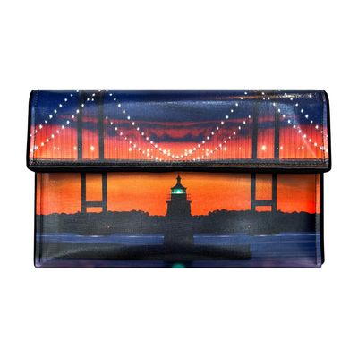 Kent Stetson Newport Harbor Crossbody Clutch