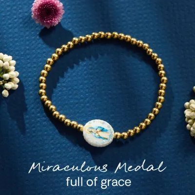 Holy Water Miraculous Mary Bracelet