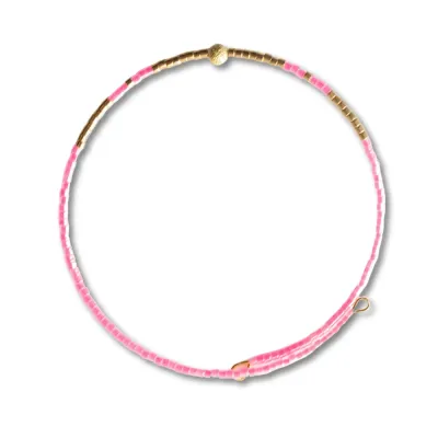 Lenny &amp; Eva Sprinkles Bangle - Hot Pink
