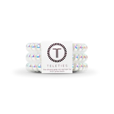 Teleties SMALL Hair Ties, Peppermint