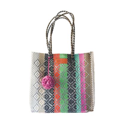 Tin Marin Woven Tote, Maya