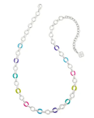 Kendra Scott Kelsey Necklace, Silver