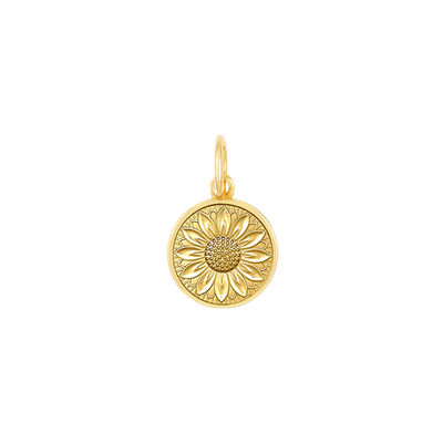 LOLA Sunflower Pendant, All Gold/Mini