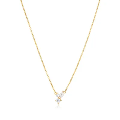 Sif Jakobs Adria Tre Piccolo Necklace (Gold)