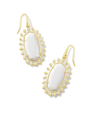Kendra Scott Dani Color Burst Earrings, White