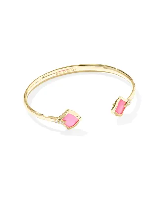 Kendra Scott Joelle Cuff Bracelet, Gold/Azalea Illusion