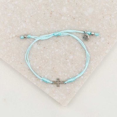 MSMH Filled By Faith Bracelet (Silver/Mint)