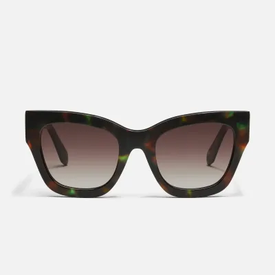 QUAY By the Way (Dappled Green Tort/Brown)