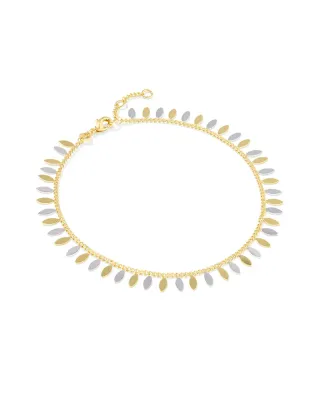 Kendra Scott Kayla Anklet, Mixed Metal
