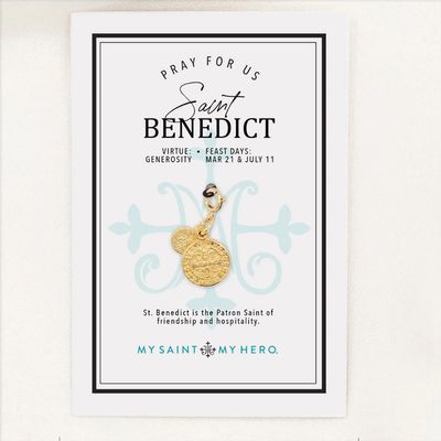 MSMH Charm St. Benedict (Gold)
