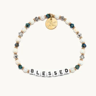 Little Words Project BLESSED Bracelet M/L