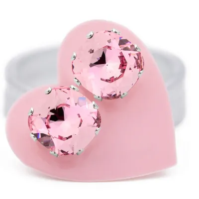 JoJo Loves You Light Pink Cushion Blings