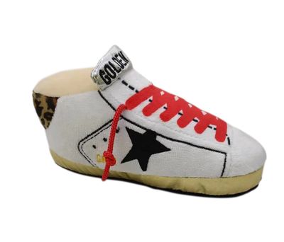 Golden Pooch Red Sneaker Dog Toy 7"