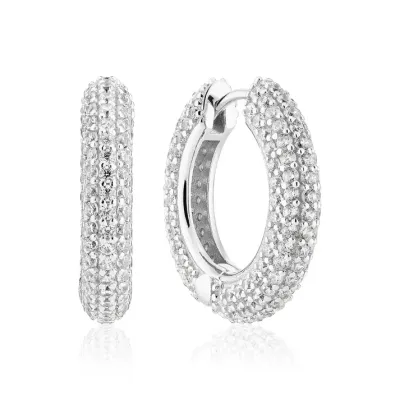 Sif Jakobs Carrara Medio Earrings (Silver)