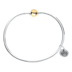 Cape Cod Classic Single Ball Bracelet, Two-Tone