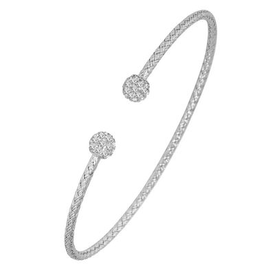 Charles Garnier Mona Cuff, Silver