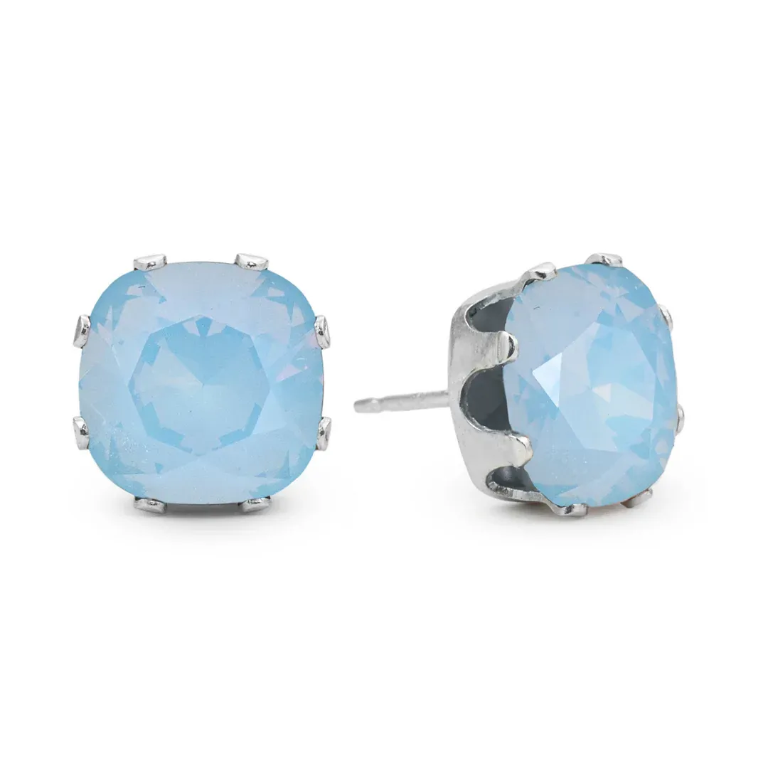 JoJo Loves You Blue Opal Cushion Blings