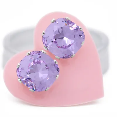 JoJo Loves You Tanzanite Cushion Blings