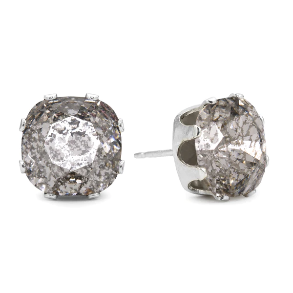 JoJo Loves You Silver Patina Cushion Blings