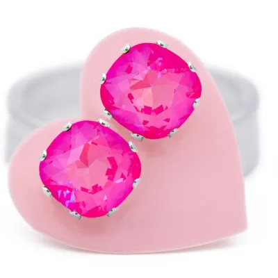 JoJo Loves You Neon Pink Cushion Blings