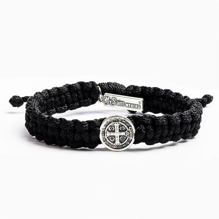 MSMH One Blessing Bracelet For Him (Silver/Black)