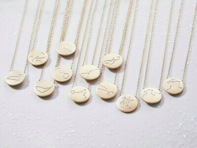 Ella Stein Zodiac Necklace (Gold)
