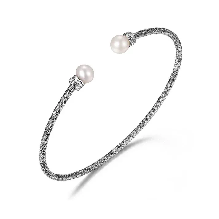 Charles Garnier Perla Cuff, Silver