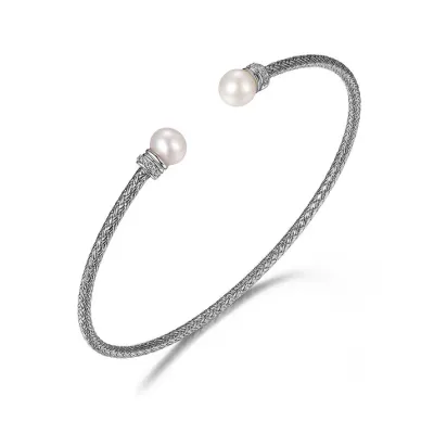 Charles Garnier Perla Cuff, Silver