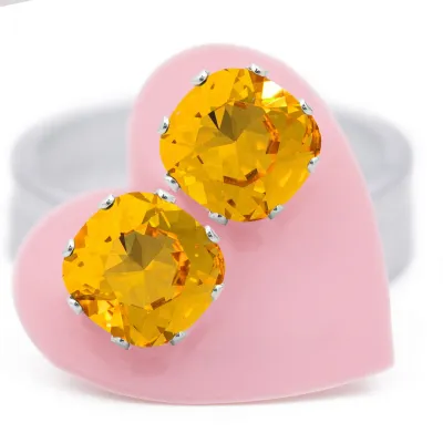 JoJo Loves You Bright Yellow Cushion Blings