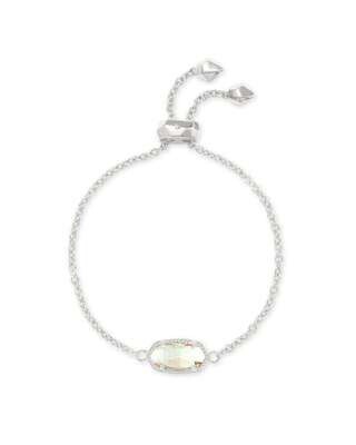 Kendra Scott Elaina Bracelet, Silver/Dichroic Glass