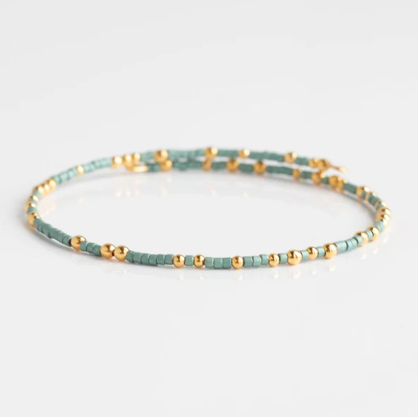 Lenny &amp; Eva Confetti Bangle - Turquoise