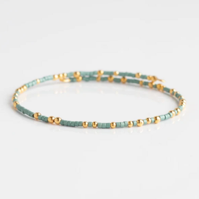 Lenny &amp; Eva Confetti Bangle - Turquoise