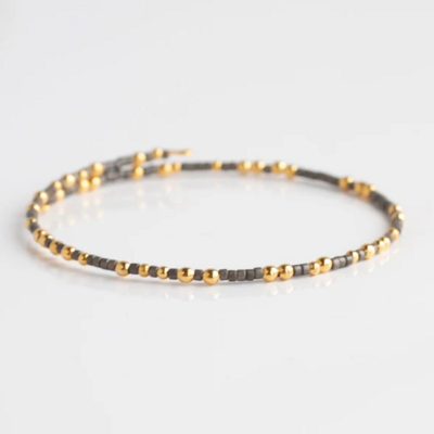 Lenny &amp; Eva Confetti Bangle - Graphite
