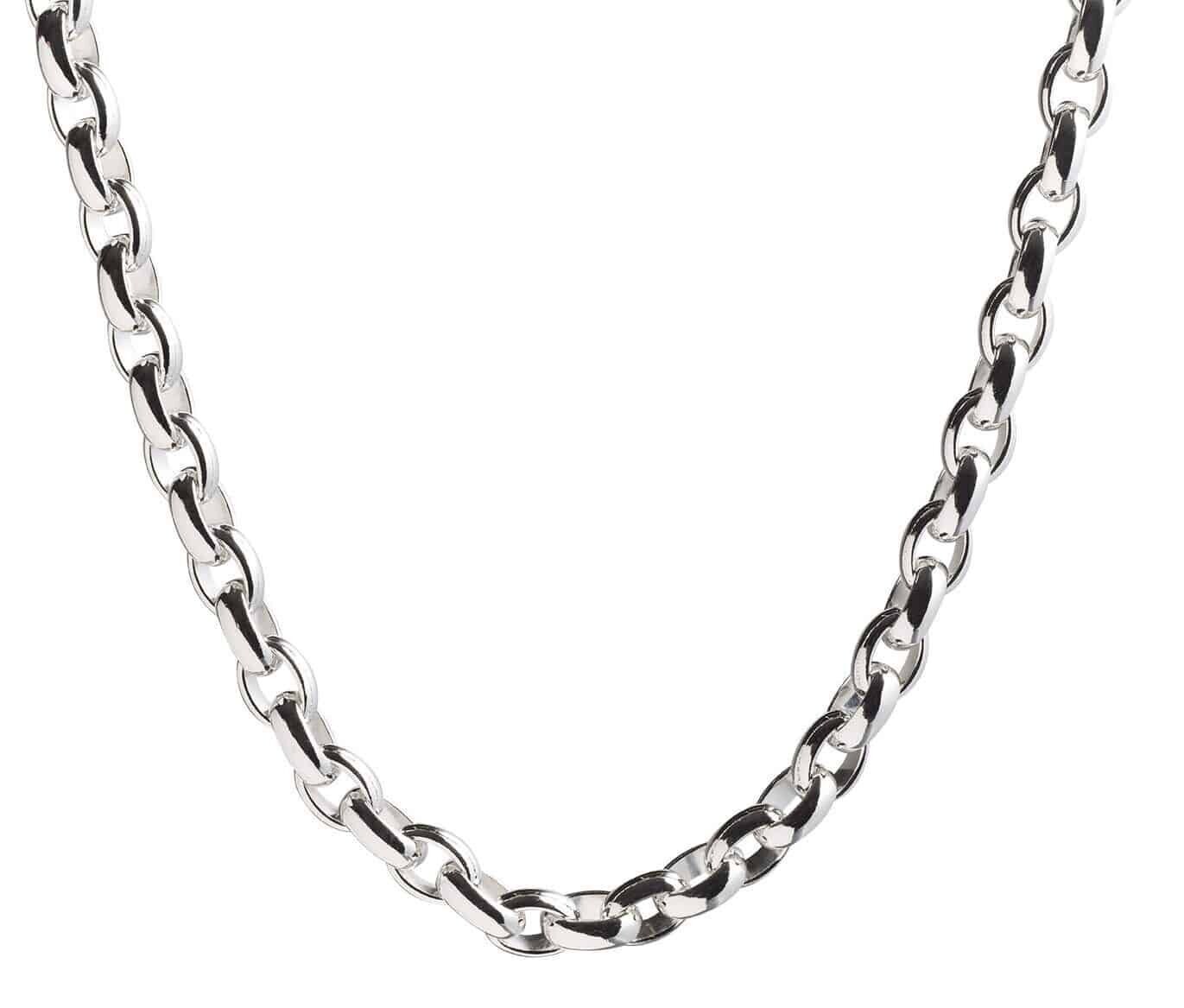 LOLA Signature Rolo Chain 3mm, Sterling Silver