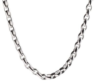 LOLA Signature Rolo Chain 3mm, Sterling Silver