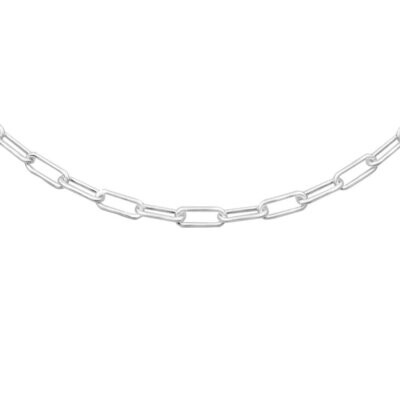LOLA Oval Chain 3.5mm, Sterling Silver