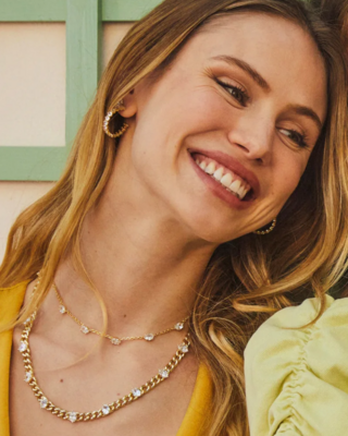 Kendra Scott Cailin Hoop Earrings, Gold